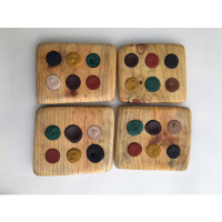 Paleta 6 colores - Acuarela Artesanal - Pigmentos Naturales
