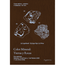 COLOR MINERAL: Tierras y Rocas - Curso a distancia - En vivo 