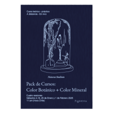 Pack 2 Cursos Pigmenta: Color Botánico + Color Mineral . A distancia - en Vivo